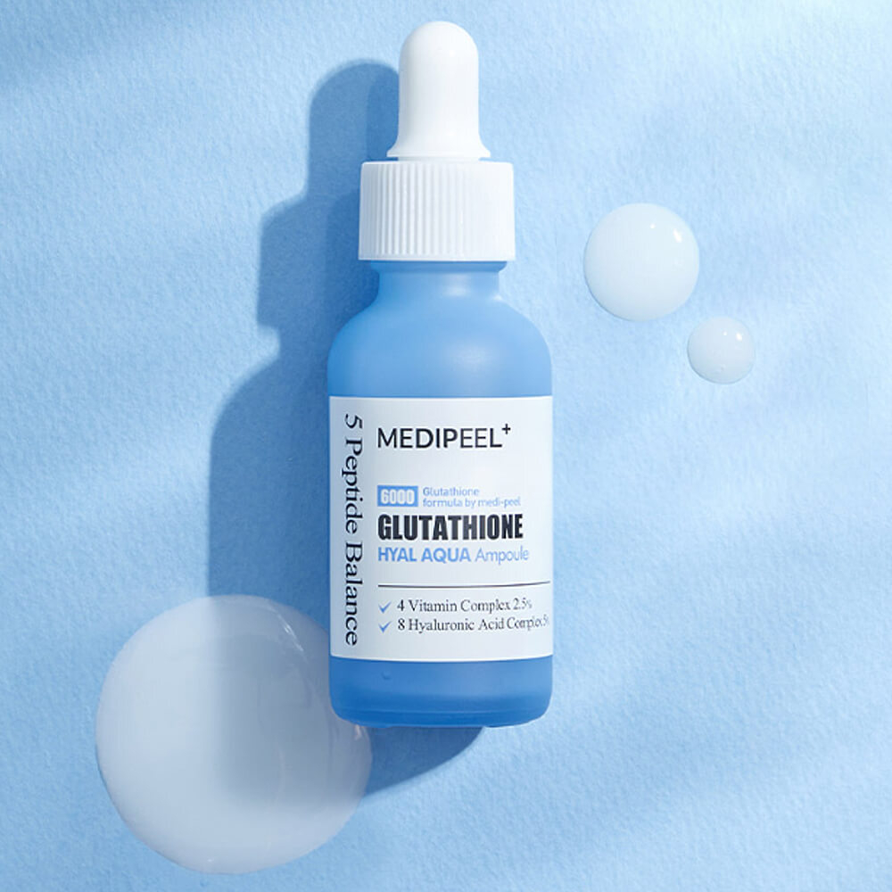 Увлажняющая витаминная ампула для сияния кожи Medi-Peel Glutathione Hyal Aqua Ampoule