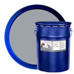 АК-114 Краска Ленинградка износостойкая для бетонного пола, светло-серая /25кг/