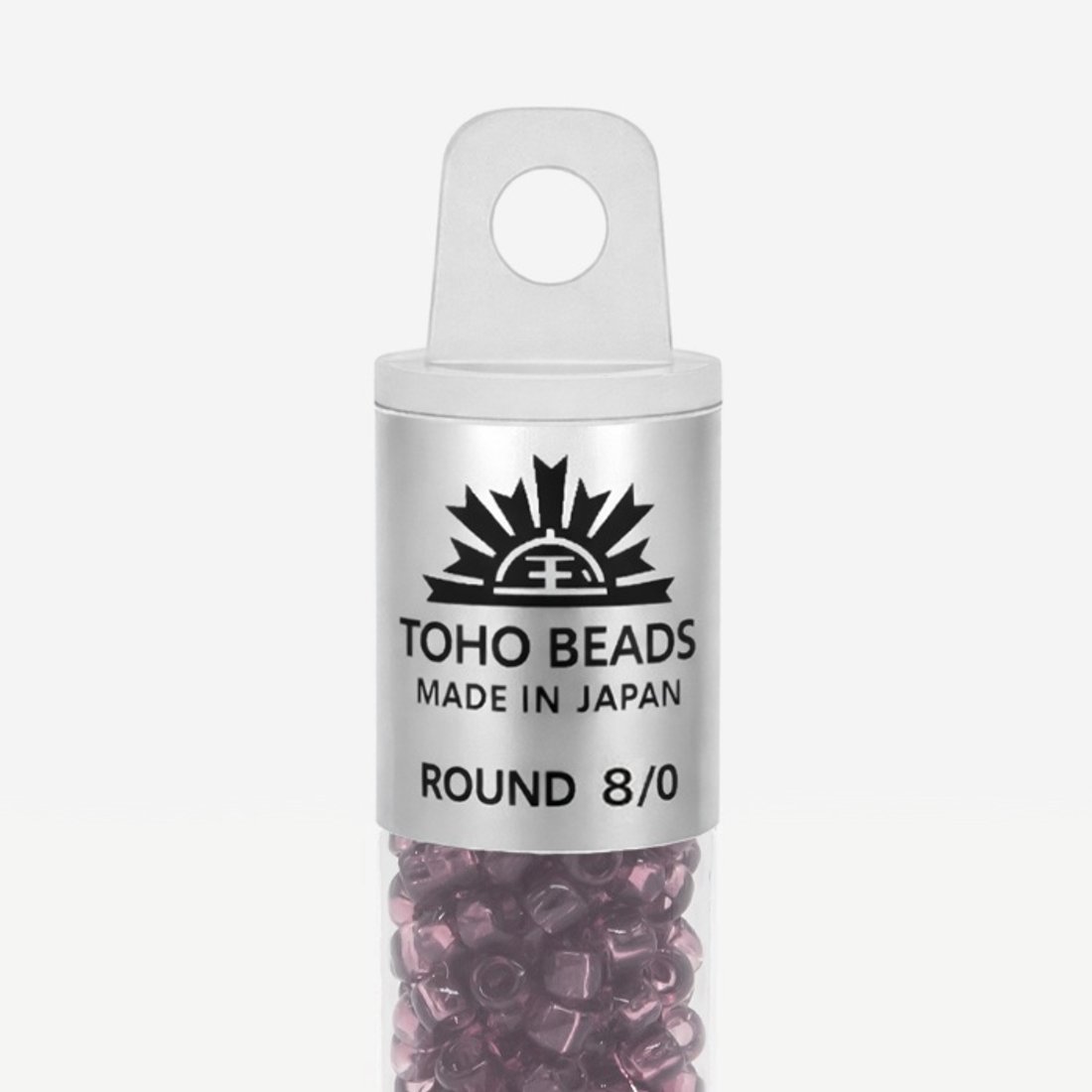 Японский бисер TOHO Round 8/0 (№6B), прозрачный