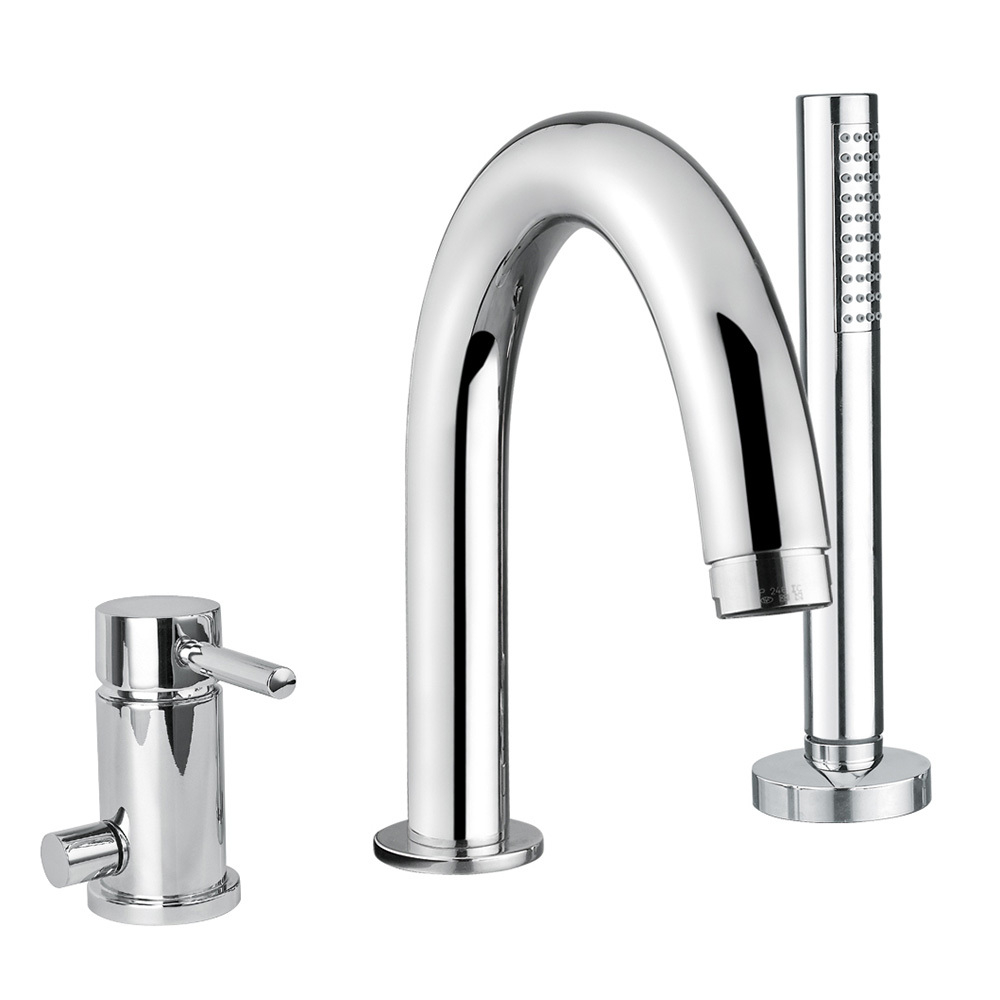 Смеситель на борт ванны  3 отв.  Migliore Fortis 18650 хром купить