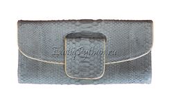 Клатч из кожи питона CL-57