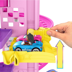 Hot Wheels - Барби витой гоночный трек + две машинки JDD65