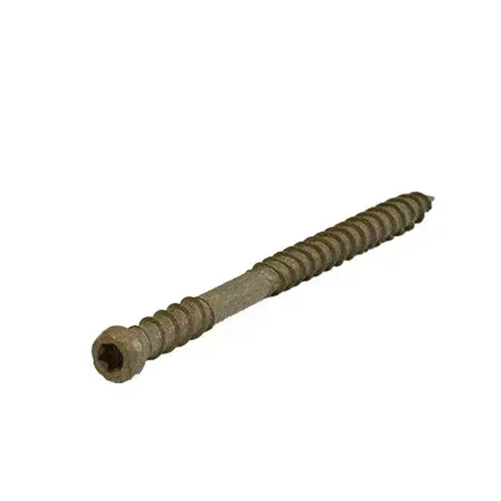 Саморез для террасной доски 5х70 в антикоррозийном покрытии RUSPERT