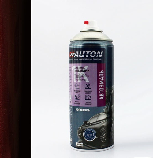 AUTON Эмаль металлик ПОРТВЕЙН192, аэрозоль 400мл