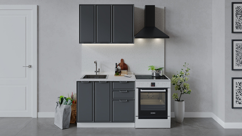 Кухонный гарнитур «Белладжио» длиной 100 см