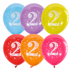 Шар с рисунком "Цифра"