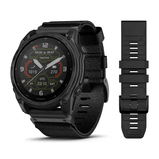 Смарт часы Garmin Tactix 8 (51 мм) Solar с Applied Ballistics Elite 010-03407-11