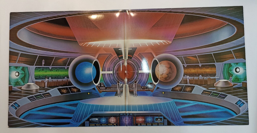 Винтажная виниловая пластинка Electric Light Orchestra Out Of The Blue (Japan 1977) Full Kit