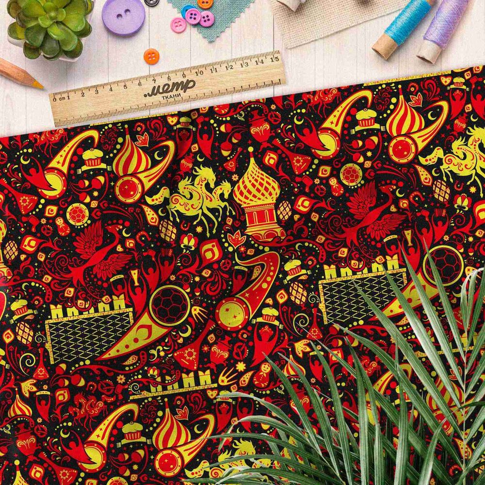 Ткань барби русские достопримечательности