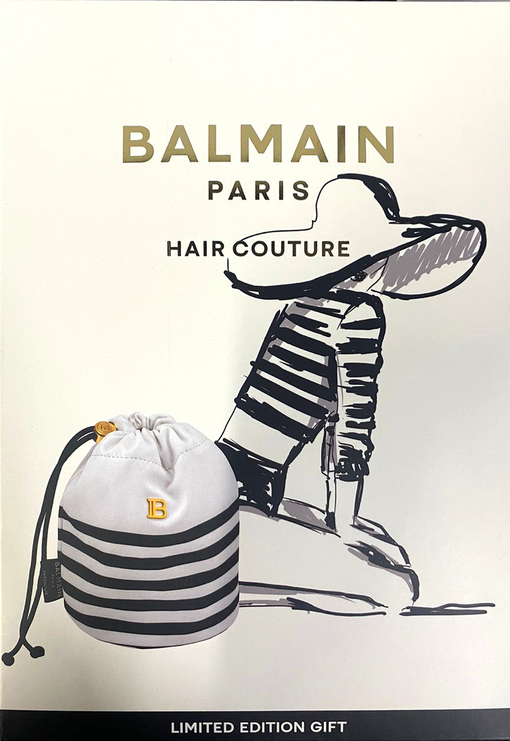 Balmain Hair Couture Сумочка для косметики 23 Limited Edition Cosmetic Bag SS23