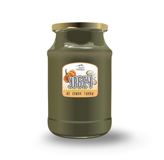 Урбеч из тыквенных семечек (РФ!) , СТЕКЛО, 1кг.