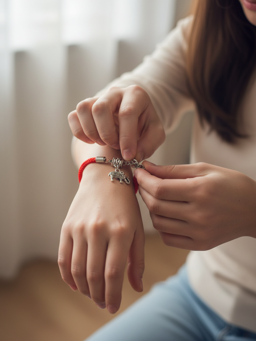 Красная нить Слоник