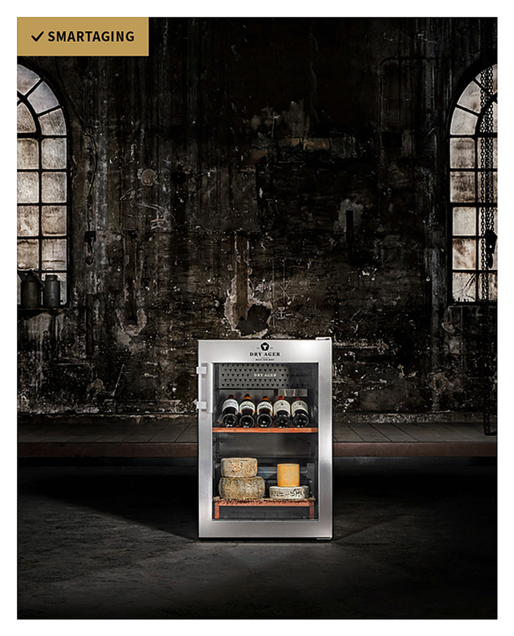 Шкаф для вызревания мяса DRY AGER DX 500 Premium S с подсветкой