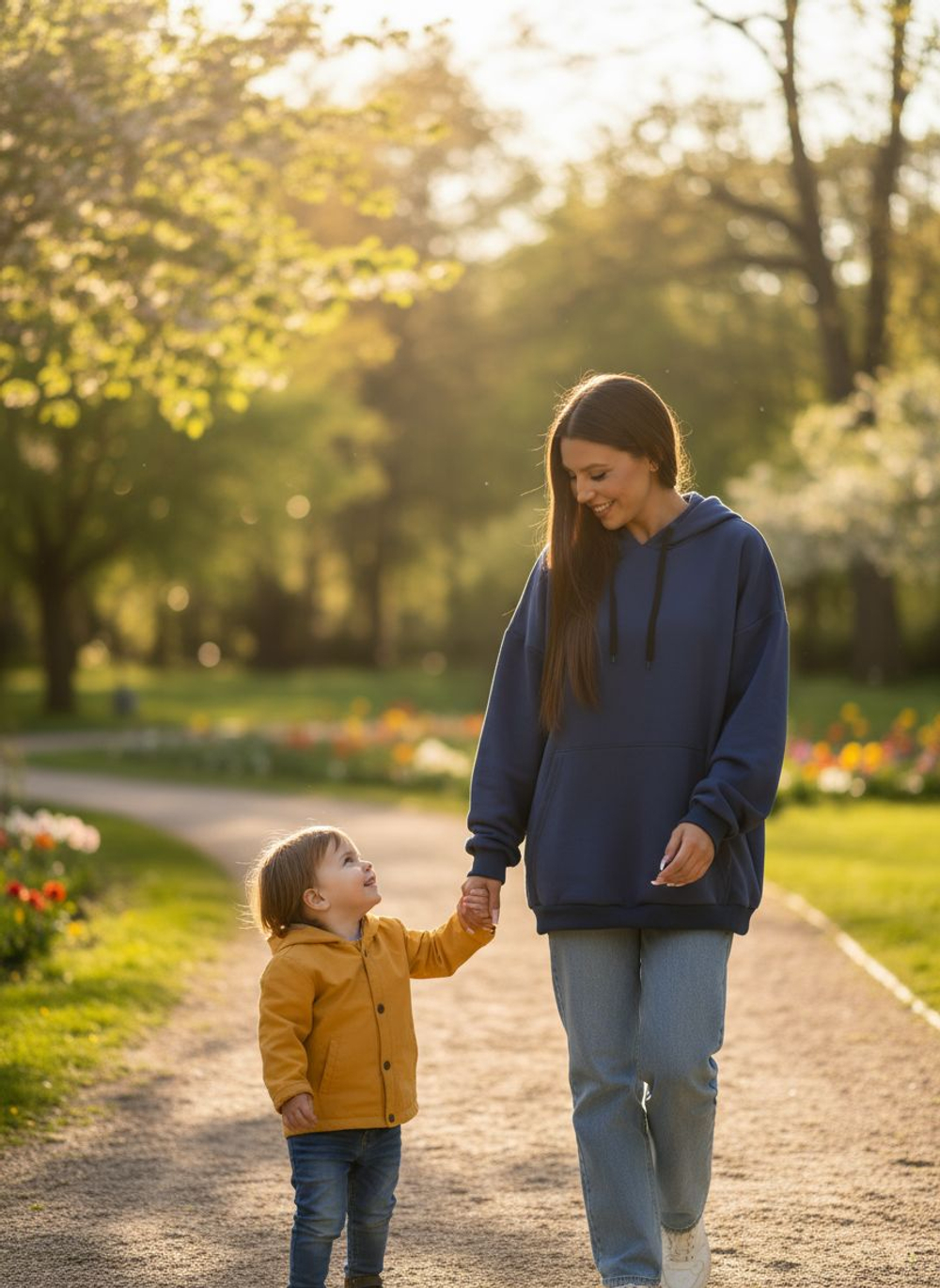 Толстовка женская худи с капюшоном оверсайз хлопок