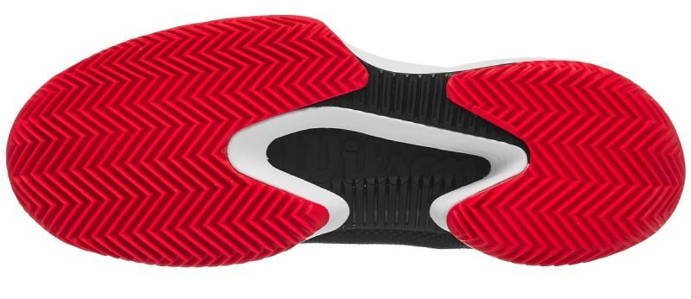 Мужские кроссовки теннисные Wilson Kaos Swift Clay - black/pear blue/wilson red