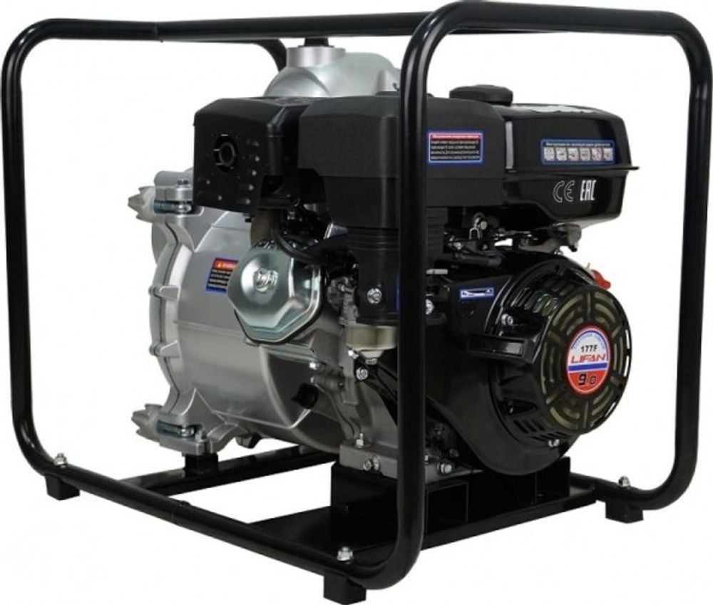 Мотопомпа бензиновая LIFAN 80SP для грязной воды 80SP