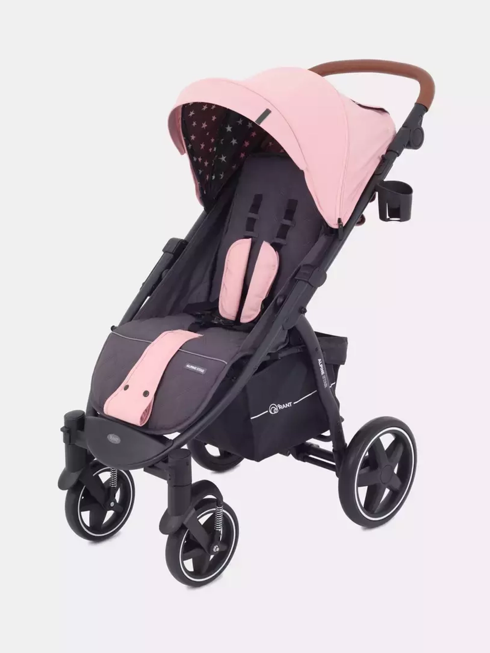 Коляска детская RANT "ALPINE STAR" RA450 Cloud Pink
