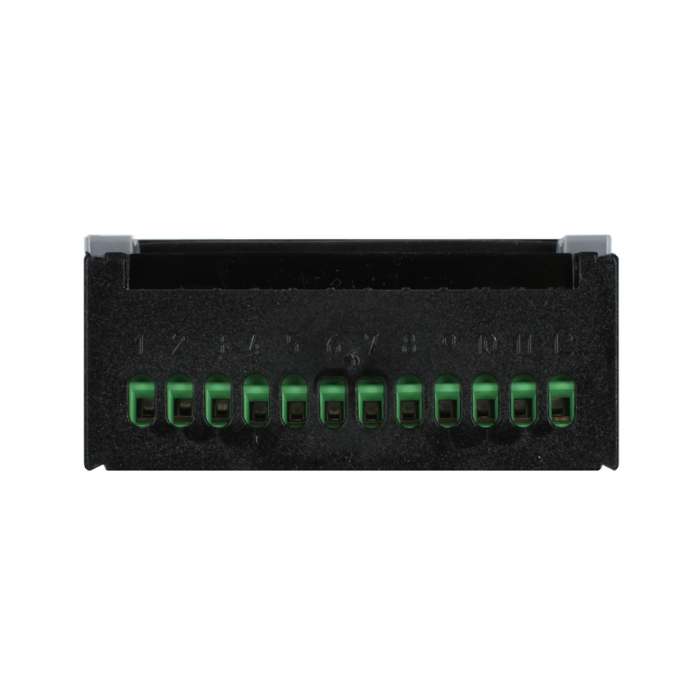 Температурный контроллер INNOCONT для управления охлаждением/размораживанием, 4 разряда, 77х35х61 мм, NTC, выход реле на компрессор, ON/OFF, 230VAC, комплектный фиксатор