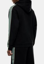EA7 Emporio Armani Толстовка с капюшоном - Чёрный