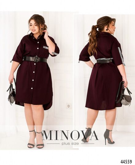 Платье 186Б-марсала Minova Фото 1