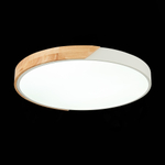 SLE200952-01 Светильник потолочный Белый, Светлое дерево/Белый LED 1*45W 3000K/4000K/6000K