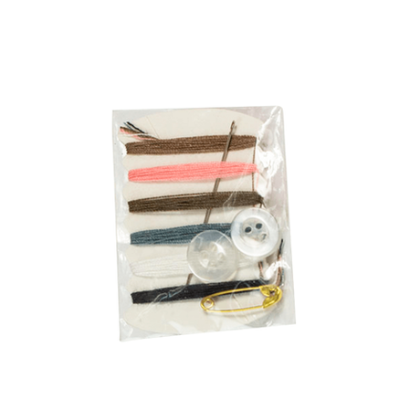 Швейный набор одноразовый в прозрачной упаковке (200 шт.)
