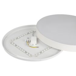 Светильник потолочный светодиодный ЭРА Relict 38 SPB-6-40 4К WH 40W 4000K Белый | Светильники SPB-6 без ДУ