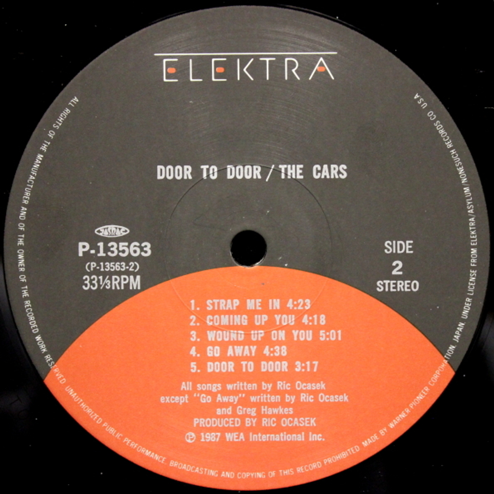 The Cars / Door To Door (LP)