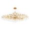 Подвесная люстра Crystal Lux REINA V2 SP12 L1500 GOLD PEARL