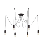 Citilux Эдисон CL451062 Люстра паук Венге