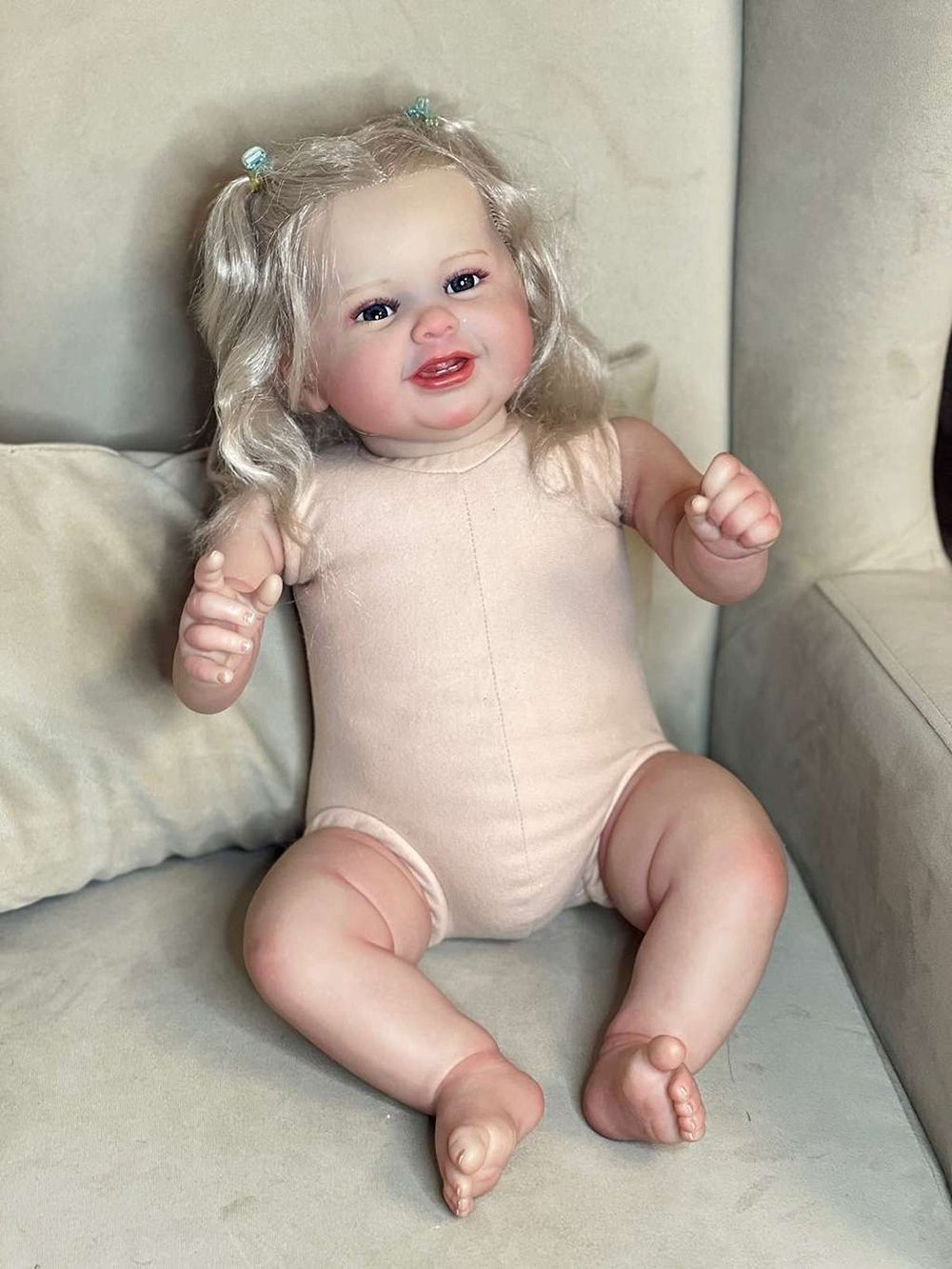 Кукла Реборн мягконабивная 60см в пакете (FA-511)