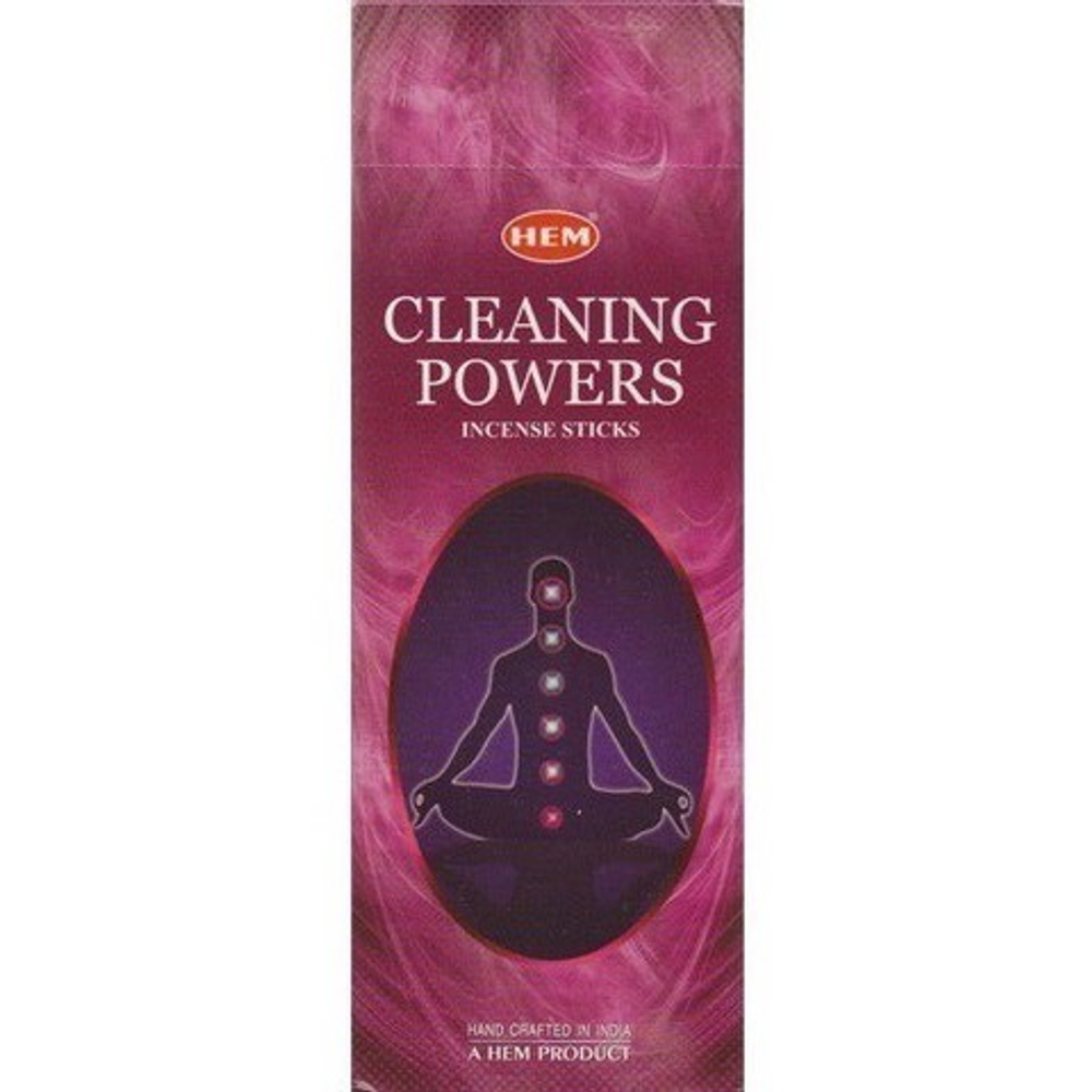 HEM Cleaning powers шестигранник Благовоние Очищающие энергии (можжевельник, белый лотос, ладан)