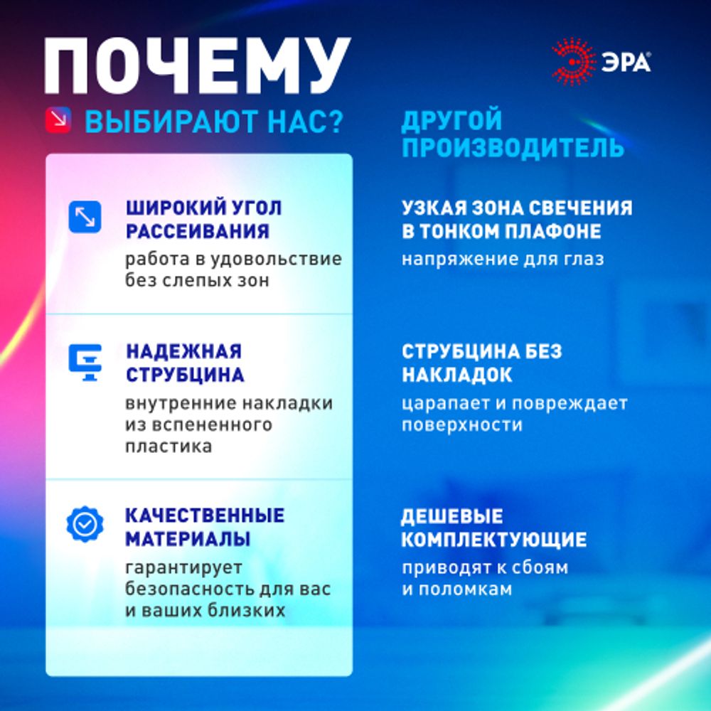 Настольный светильник ЭРА NLED-509-8W-W светодиодный на струбцине белый