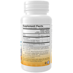 Now Foods Kids DHA 60 softgels, Детская Омега 3