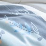 Комплект постельного белья Сатин с Одеялом Young 100% хлопок на резинке OBKR019