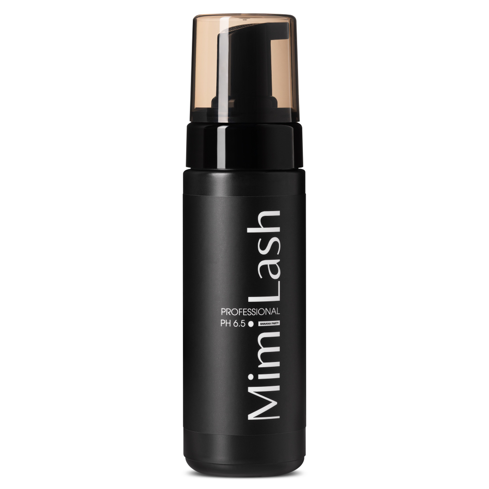 Пенка для ресниц и бровей MimiLash рН 6.5 Banana party 150 ml