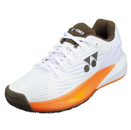Женские теннисные кроссовки Yonex Power Cushion Eclipsion 5 - white/brown