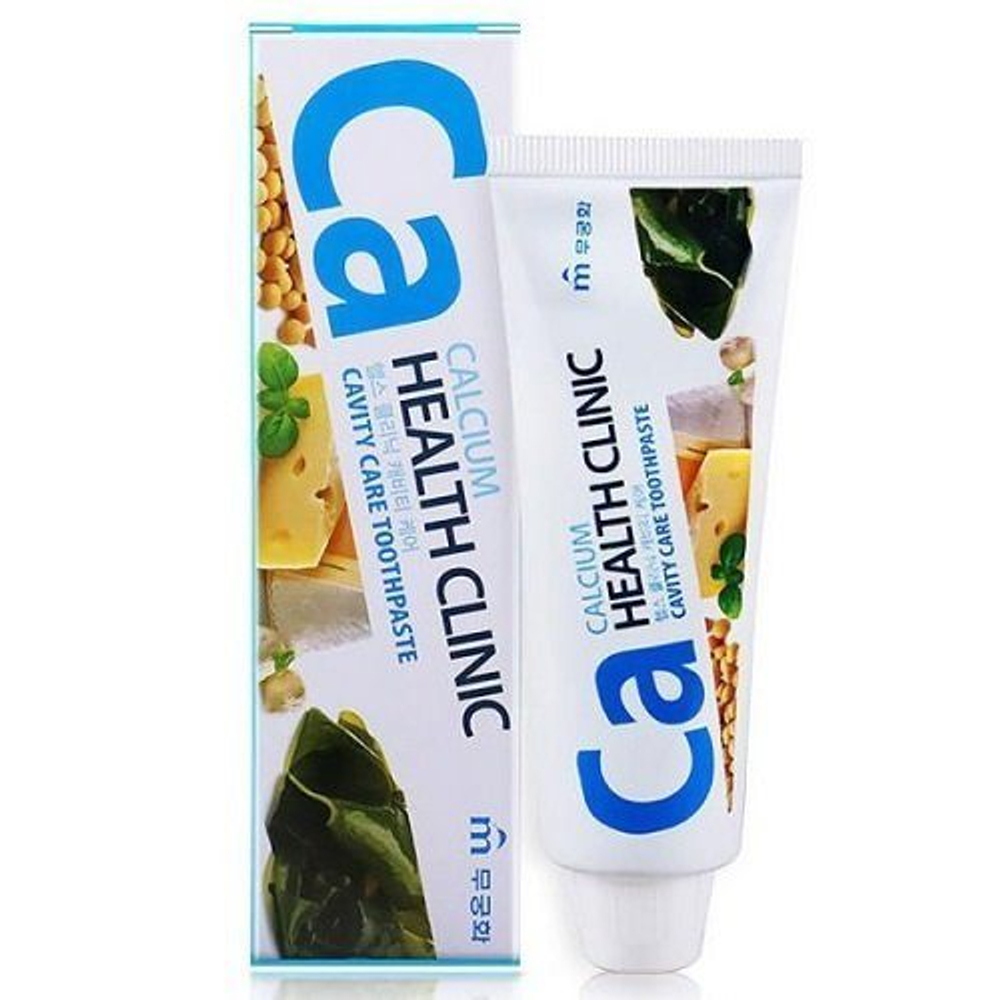 Зубная паста с кальцием MUKUNGHWA Сalcium Health Clinic 100гр