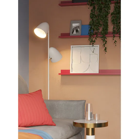 Панно декоративное с эффектом 3d minimalism, с белой рамой, 40х40 см