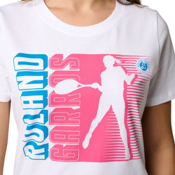 Женская теннисная футболка Roland Garros Sandrine T-Shirt