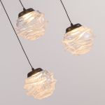 Подвесной светильник MD25030003-5B matt black/clear