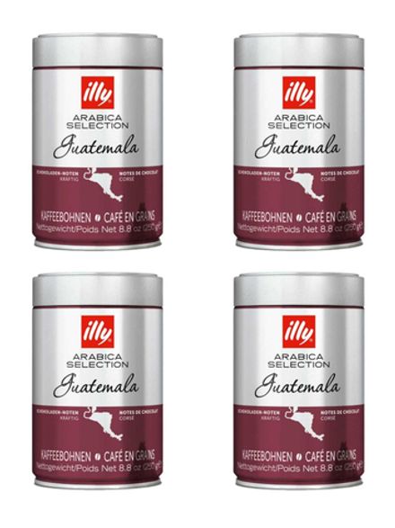 Кофе в зернах ILLY Guatemala Гватемала 250 мл, 4 шт