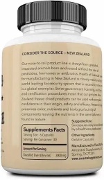 Ancestral Supplements - Grass fed Beef Liver 180 capsules 500mg