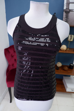 Топ H&M с пайетками 42 размер