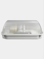 Потолочный влагозащищённый светильник для большой лампы Е27 с ударопрочным плафоном IP54 | Царь-Огонь Свет