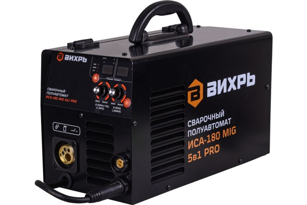Сварочный полуавтомат ВИХРЬ ИСА-180 MIG 5в1 PRO 65/184