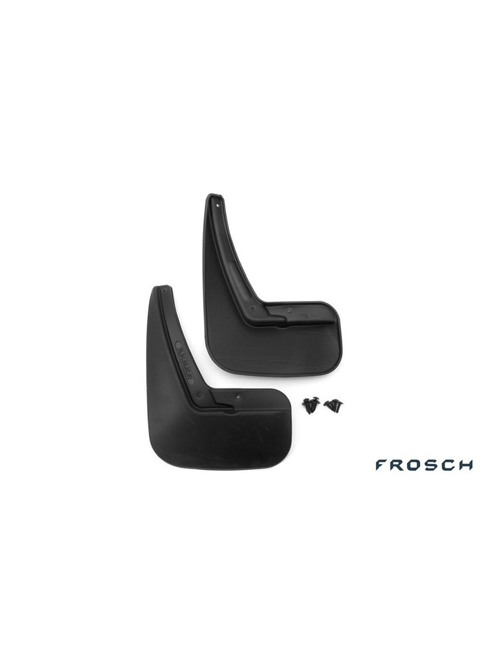 Брызговики задние GEELY MK Cross, 2010-2016 хэтчбек 2 шт. (optimum) в коробке  FROSCH.75.04.E11