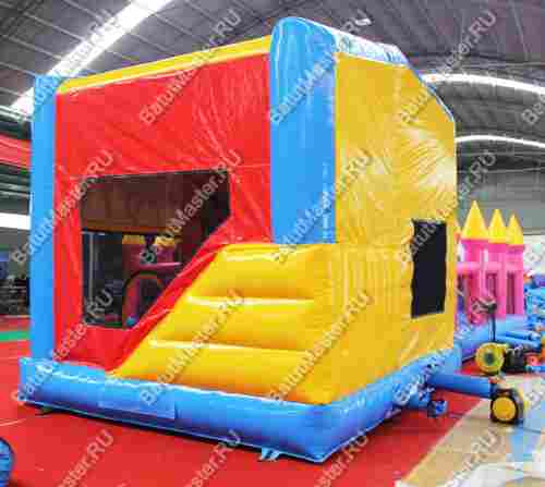 Коммерческий надувной батут "Лесные жители" 4,5*4,5*5 м