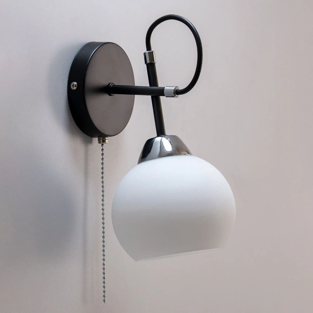 Citilux Стивен CL141411 Бра с выключателем Чёрное