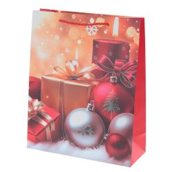 GAEM Пакет подарочный (бумага 210г/м2, блок микс 12шт), L31 W12 H40 см, 4в.